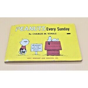 Vintage Peanuts Every Sunday by Charles M. Schulz 9th Printing 1967 Comic Book
